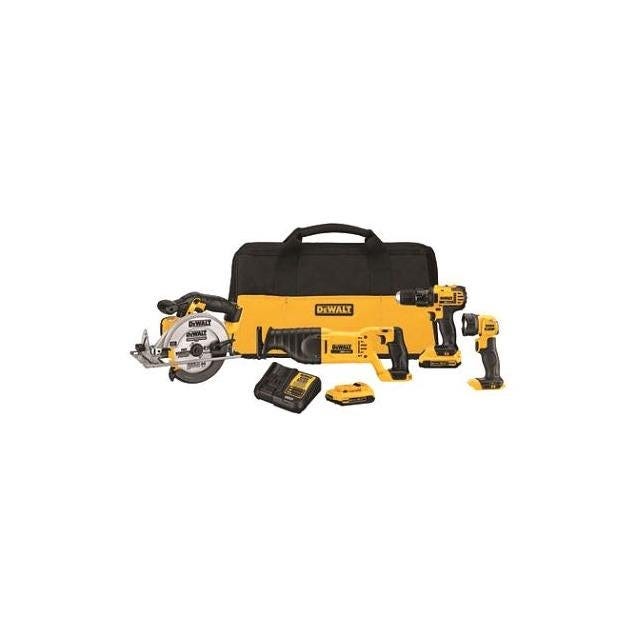DeWalt Max 4-Tool Cordless Combo Kit DeWalt Max 4-Tool Cordless Combo Kit