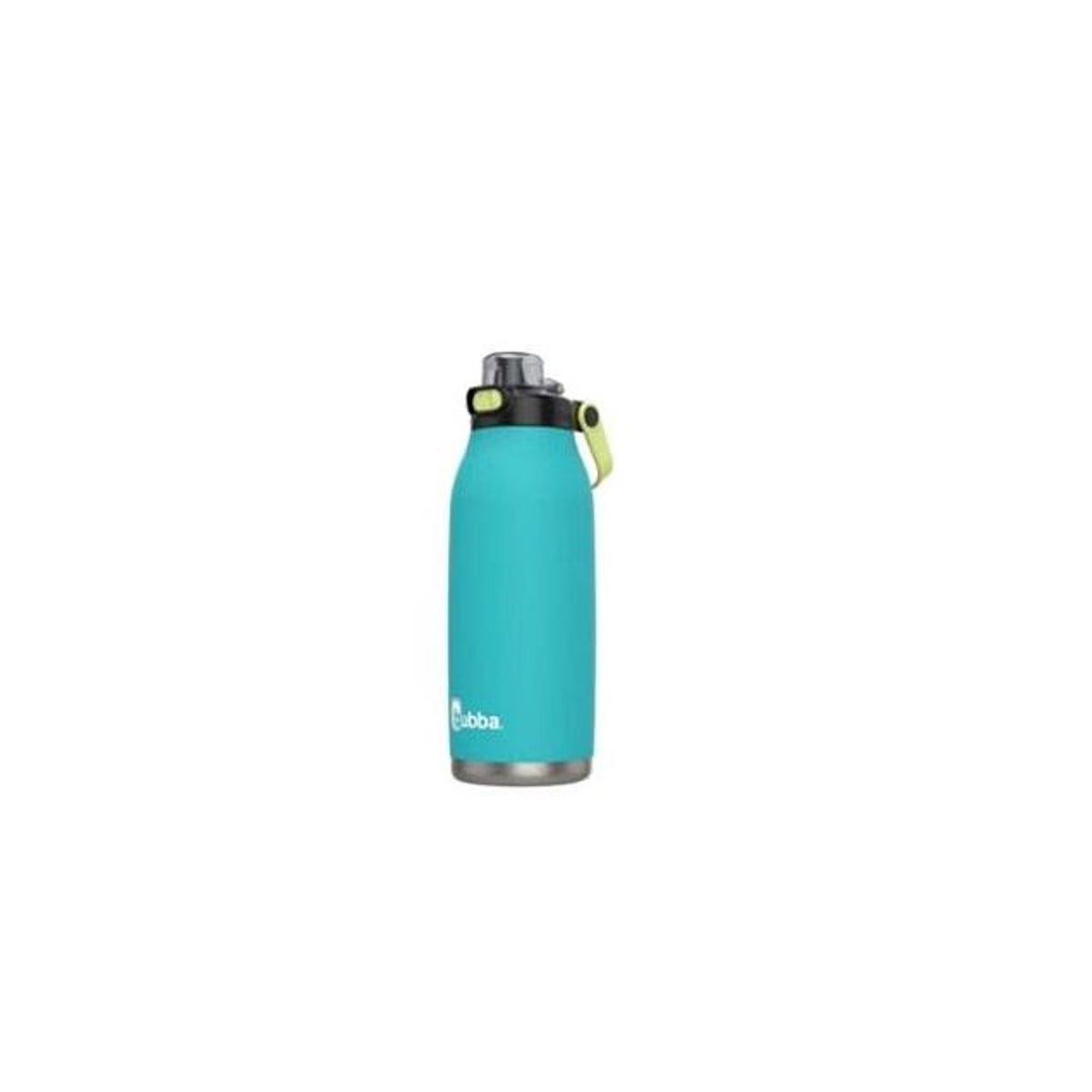 Bubba 40 Oz. Teal Radiant Push Button Rubberized Water Bottle Bubba 40 Oz. Teal Radiant Push Button Rubberized Water Bottle