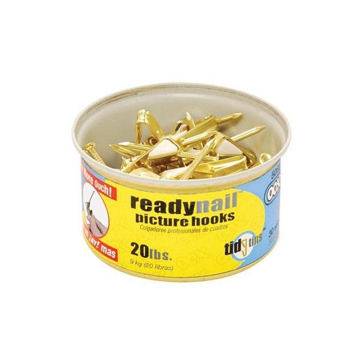 Hillman ReadyNail 20 Lb. Picture Hooks (30-Pack) Hillman ReadyNail 20 Lb. Picture Hooks (30-Pack)