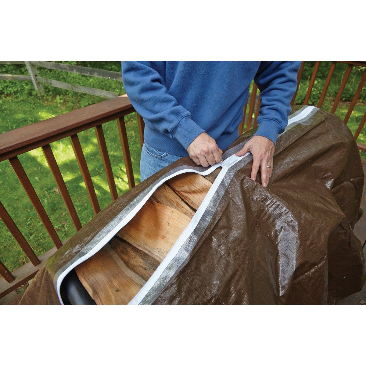 Homax Cinchtite 7 Ft. Tarp Zipper Door - photo 3