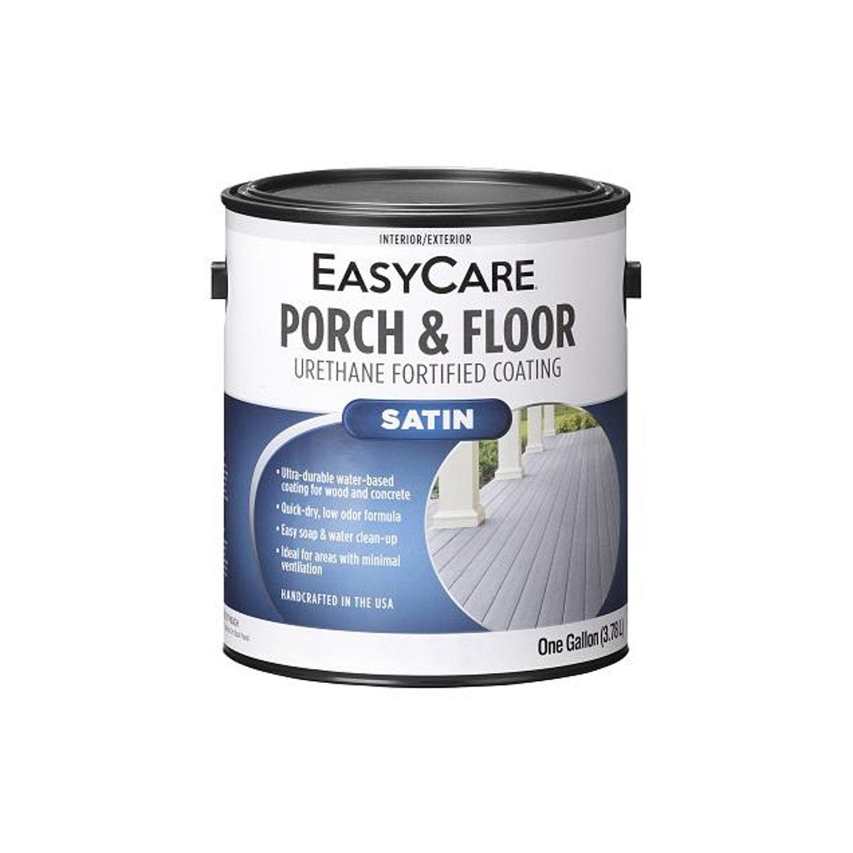 EasyCare 1 Gal. Light Gray Urethane Fortified Exterior Satin Porch & Floor Coating