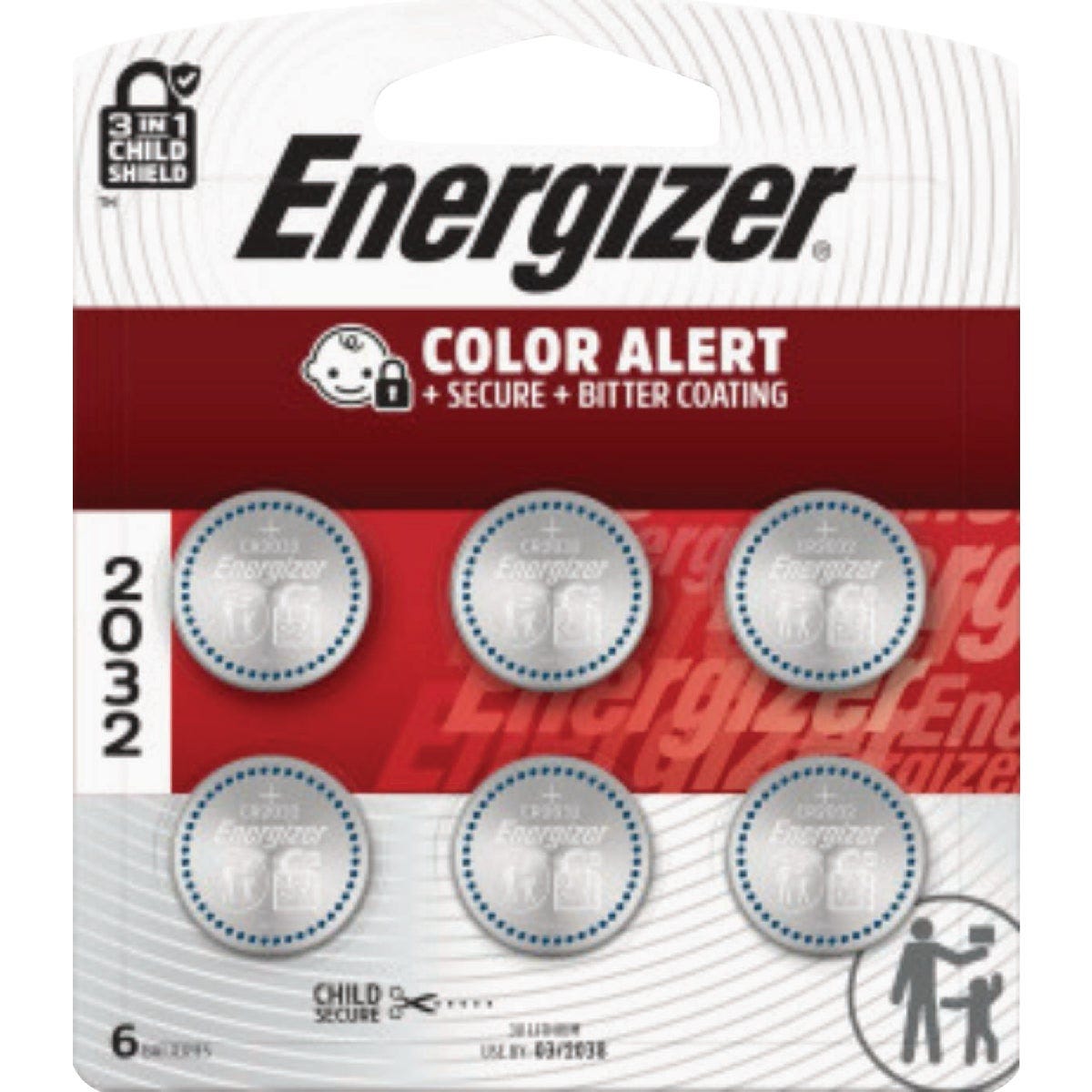 Energizer 2032 Lithium Battery (6-Pack) - photo 2 Energizer 2032 Lithium Battery (6-Pack) - photo 2