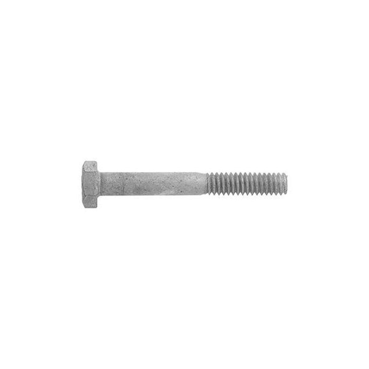 Hillman 1/4 In. x 2-1/2 In. 100-Pack Galvanized Hex Bolts