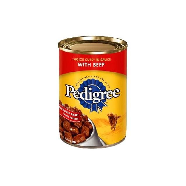 Pedigree Choice Cuts Beef Wet Dog Food, 22 Oz. Can