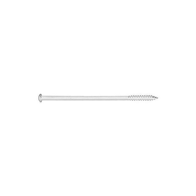 Hillman 10-Pack 7 In. x 5/16 In. White Ceramic GutterTite Screws Hillman 10-Pack 7 In. x 5/16 In. White Ceramic GutterTite Screws