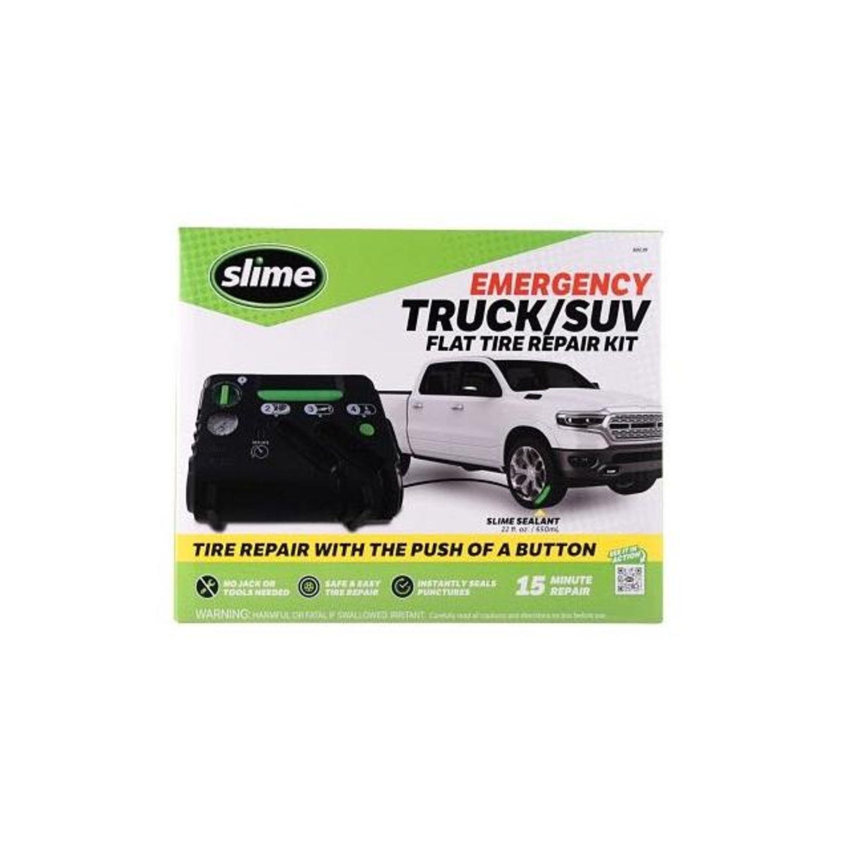 Slime Flat Tire Repair Kit for Truck/SUV/Van Slime Flat Tire Repair Kit for Truck/SUV/Van