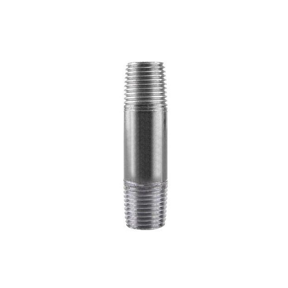 STZ 1/4 In. x 2 In. Steel Black Iron Nipple
