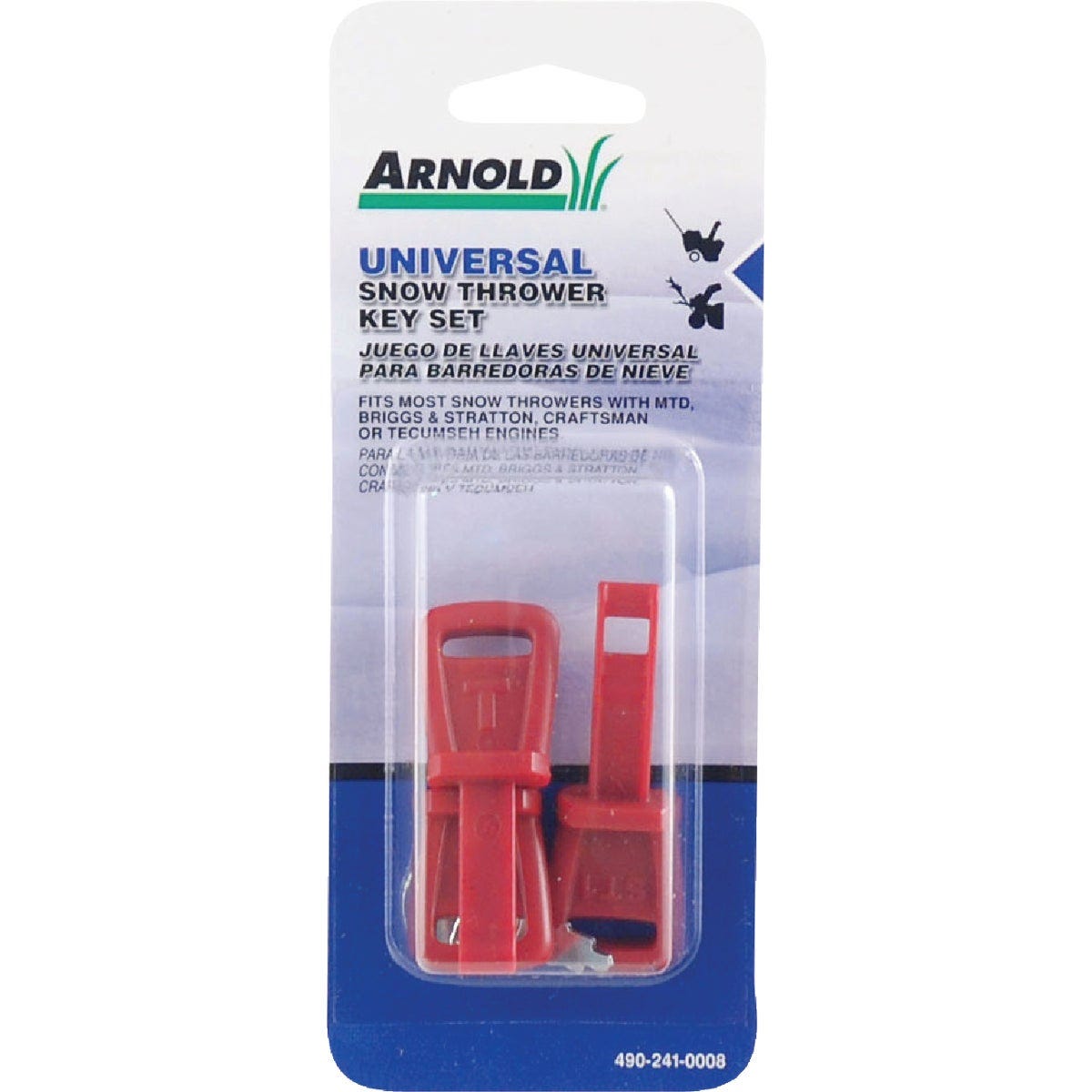 Arnold Universal Snow Blower Key Set (4-Piece) Arnold Universal Snow Blower Key Set (4-Piece)