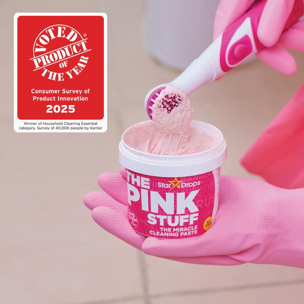 The Pink Stuff 17.6 Oz. Miracle All Purpose Cleaning Paste - photo 3