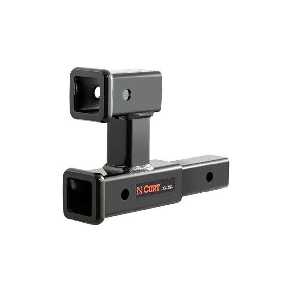 Curt 3500 Lb. 2 In. Dual Receiver Trailer Hitch Ball Mount Curt 3500 Lb. 2 In. Dual Receiver Trailer Hitch Ball Mount