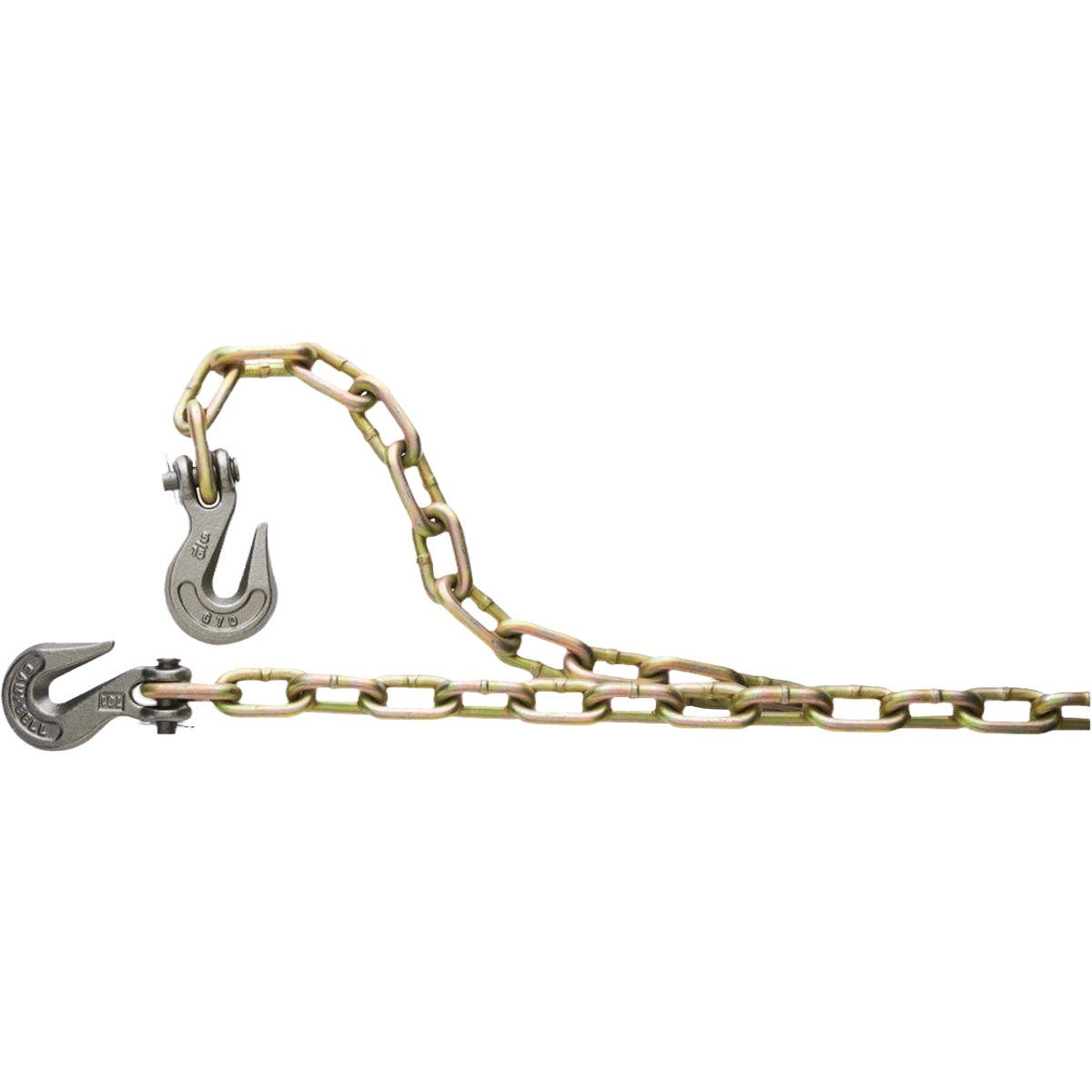 Campbell 5/16 In. x 20 Ft. Clevis Hook Eye Binder Chain Campbell 5/16 In. x 20 Ft. Clevis Hook Eye Binder Chain