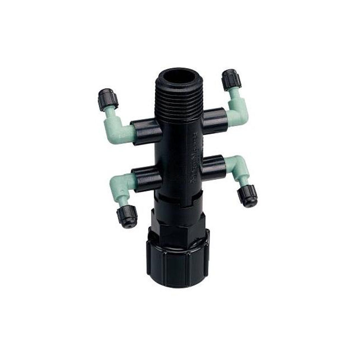 Orbit 4-Port Drip Irrigation Adapter Manifold