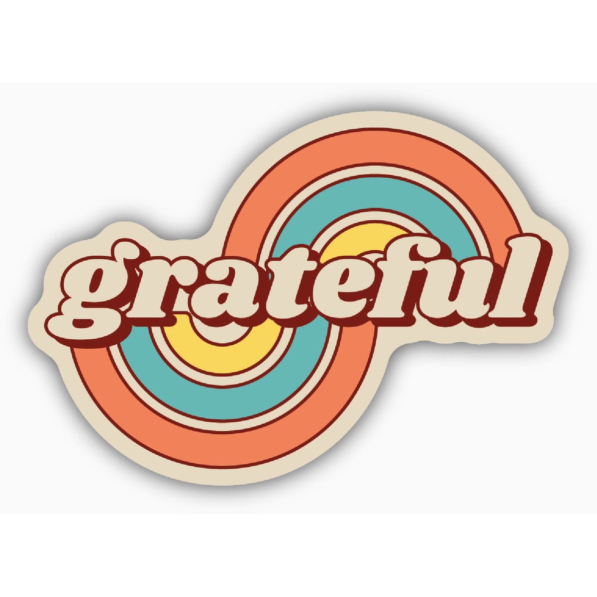 Stickers Northwest Grateful Arcs Large Sticker