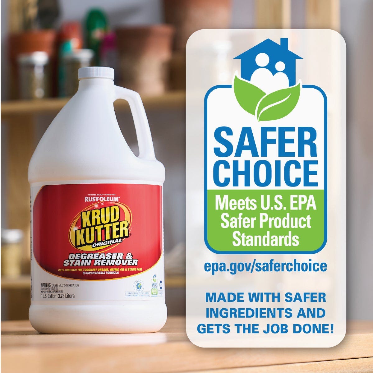 Krud Kutter 1 Gal. Liquid Concentrate Cleaner & Degreaser Stain Remover - photo 6