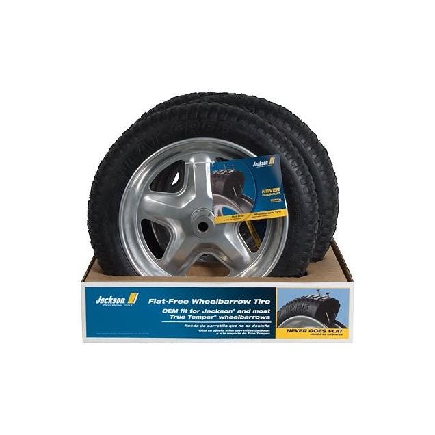True Temper 16 In. Flat-Free Wheelbarrow Tire True Temper 16 In. Flat-Free Wheelbarrow Tire