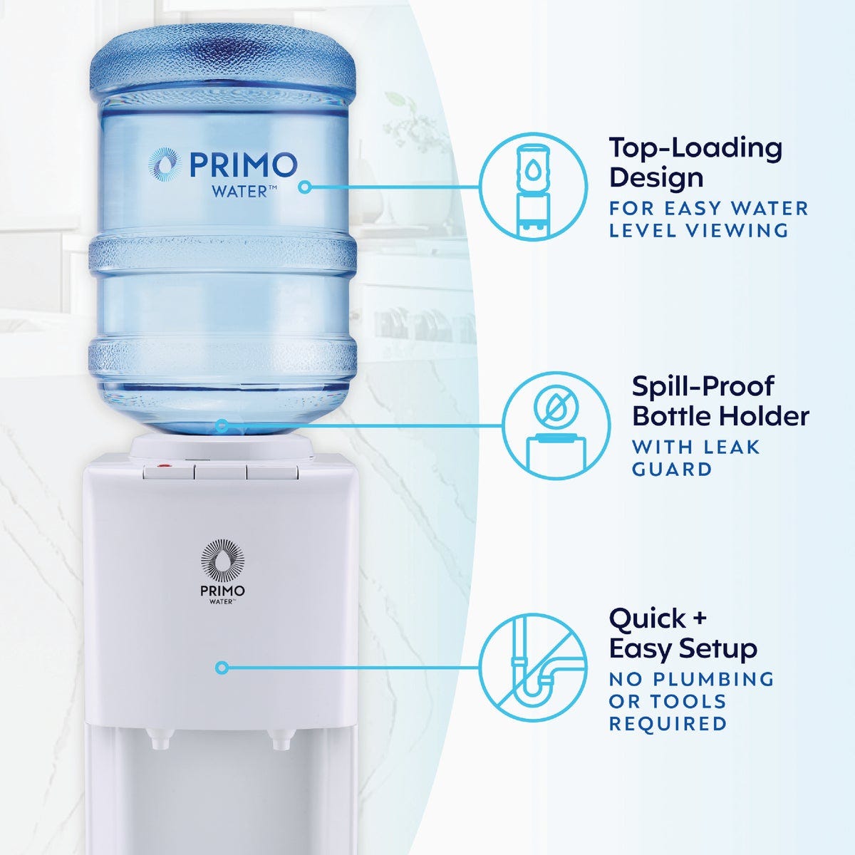 Primo Water Top Loading Classic 2 Temp Water Dispenser - photo 3