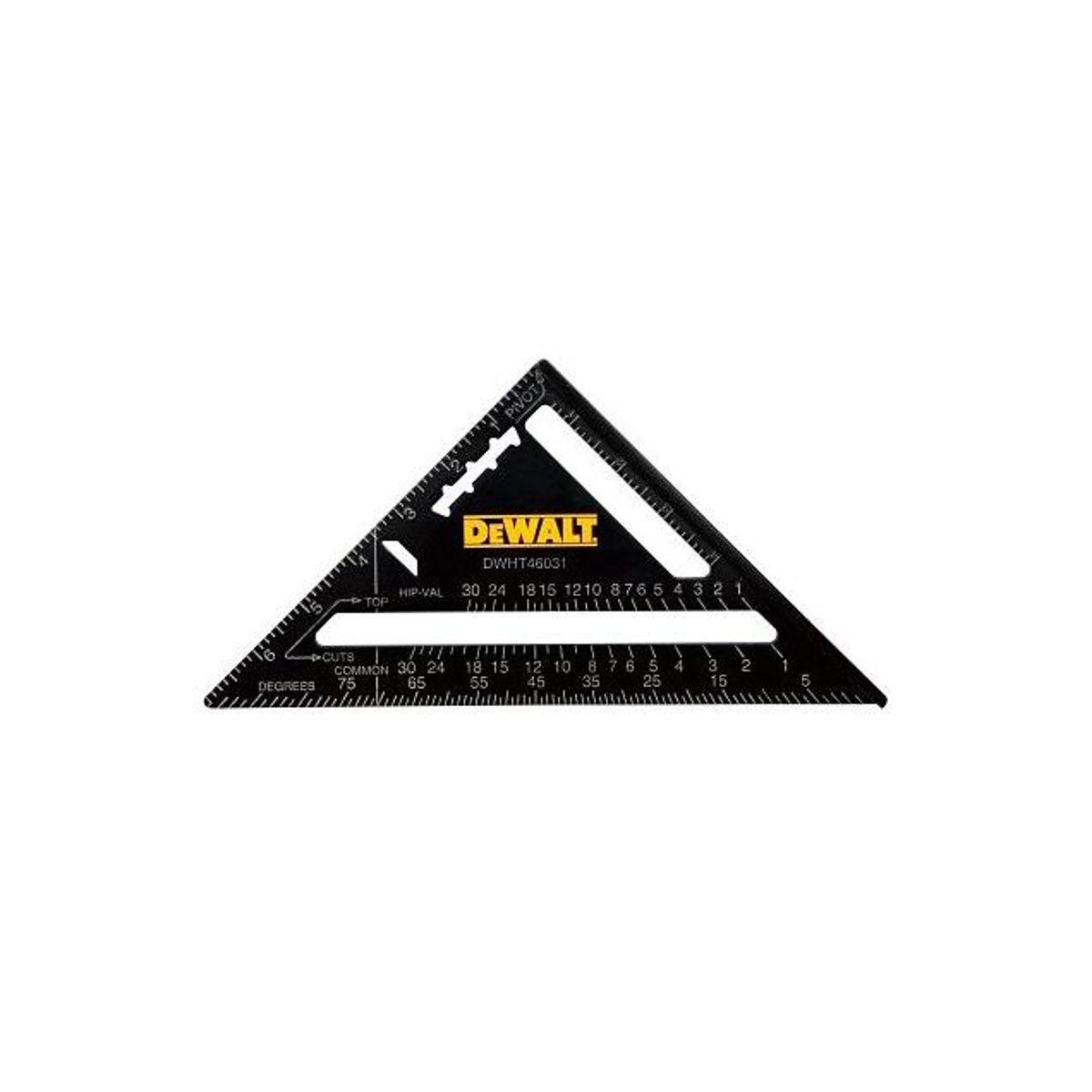 DeWalt 7 In. Aluminum Rafter Square/Saw Guide