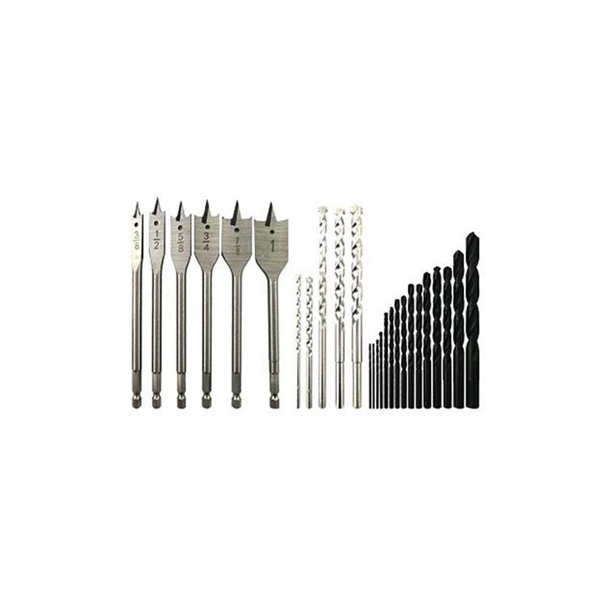 Master Mechanic Spade Bit Set (26-Piece) Master Mechanic Spade Bit Set (26-Piece)