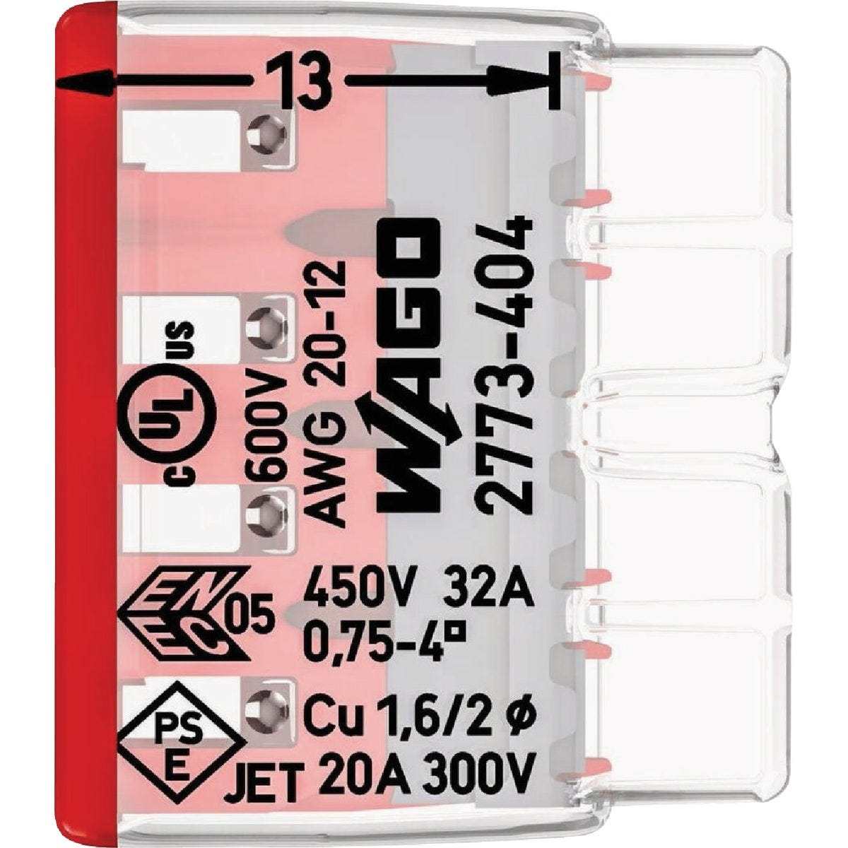 Wago 4-Wire Compact Push In Connector (10-Pack) - photo 3 Wago 4-Wire Compact Push In Connector (10-Pack) - photo 3