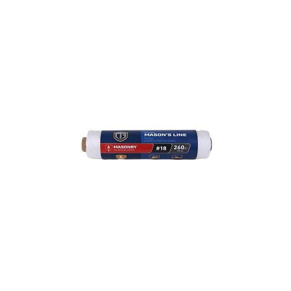 Richelieu #18 x 260 Ft. White Nylon Mason Line Twine