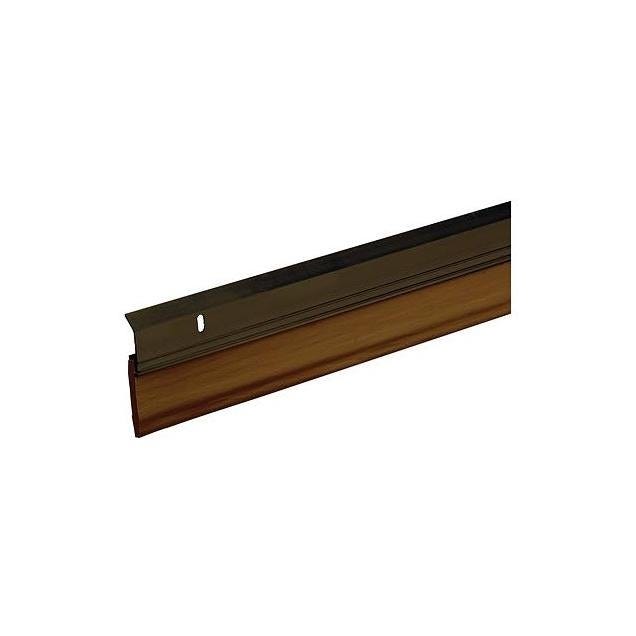 Frost King 2-3/8 In. x 3 Ft. Bronze Aluminum & Vinyl Door Sweep