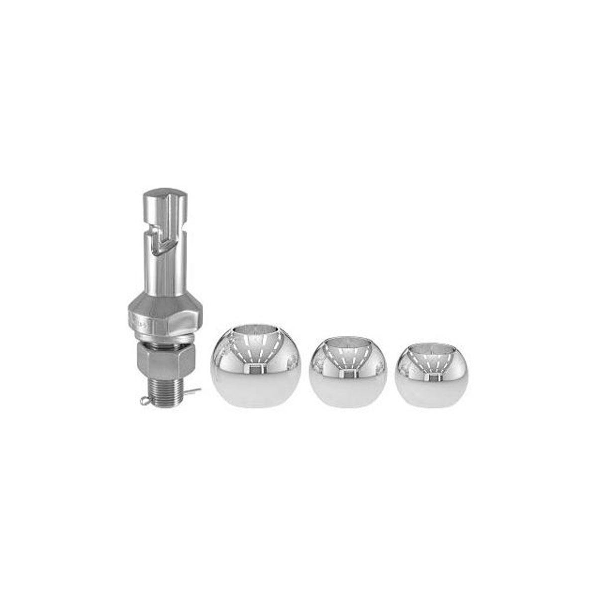 CURT 3-Piece Chrome Steel Switch Ball Set, 8,000 Lb. Load - photo 2 CURT 3-Piece Chrome Steel Switch Ball Set, 8,000 Lb. Load - photo 2