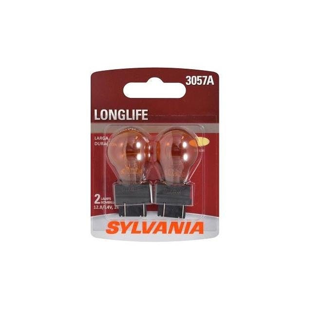 Sylvania 3057ALL BP2 Long Life Miniature Amber Bulb (2-Pack)