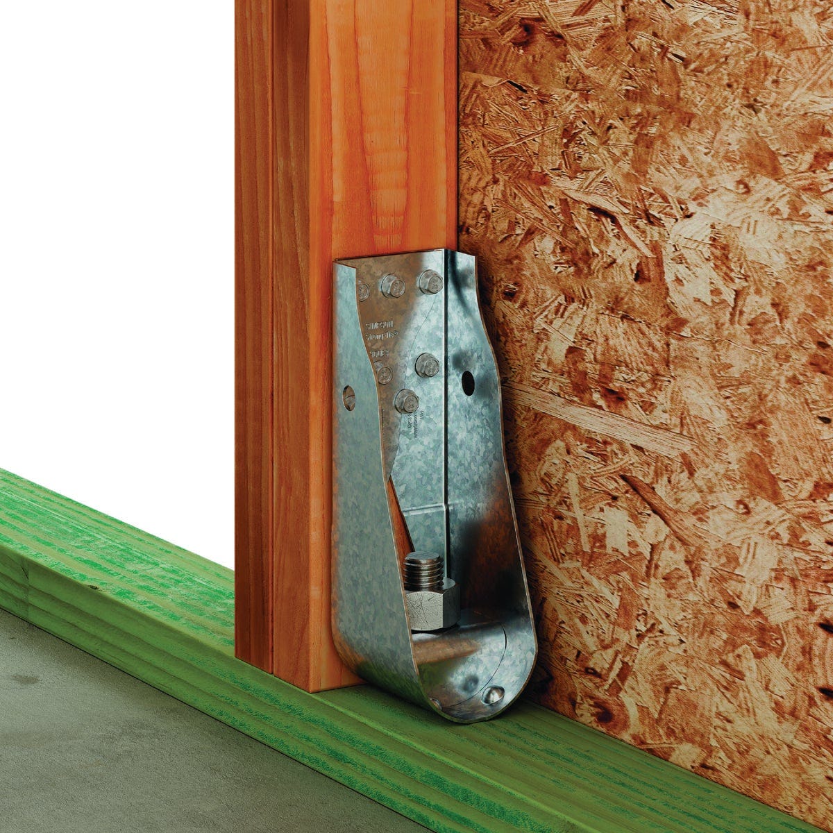 Simpson Strong-Tie 2.89 In. W x 14.8 In. H x 3.32 In. B 14 ga Galvanized Predeflected Holdown - photo 2 Simpson Strong-Tie 2.89 In. W x 14.8 In. H x 3.32 In. B 14 ga Galvanized Predeflected Holdown - photo 2