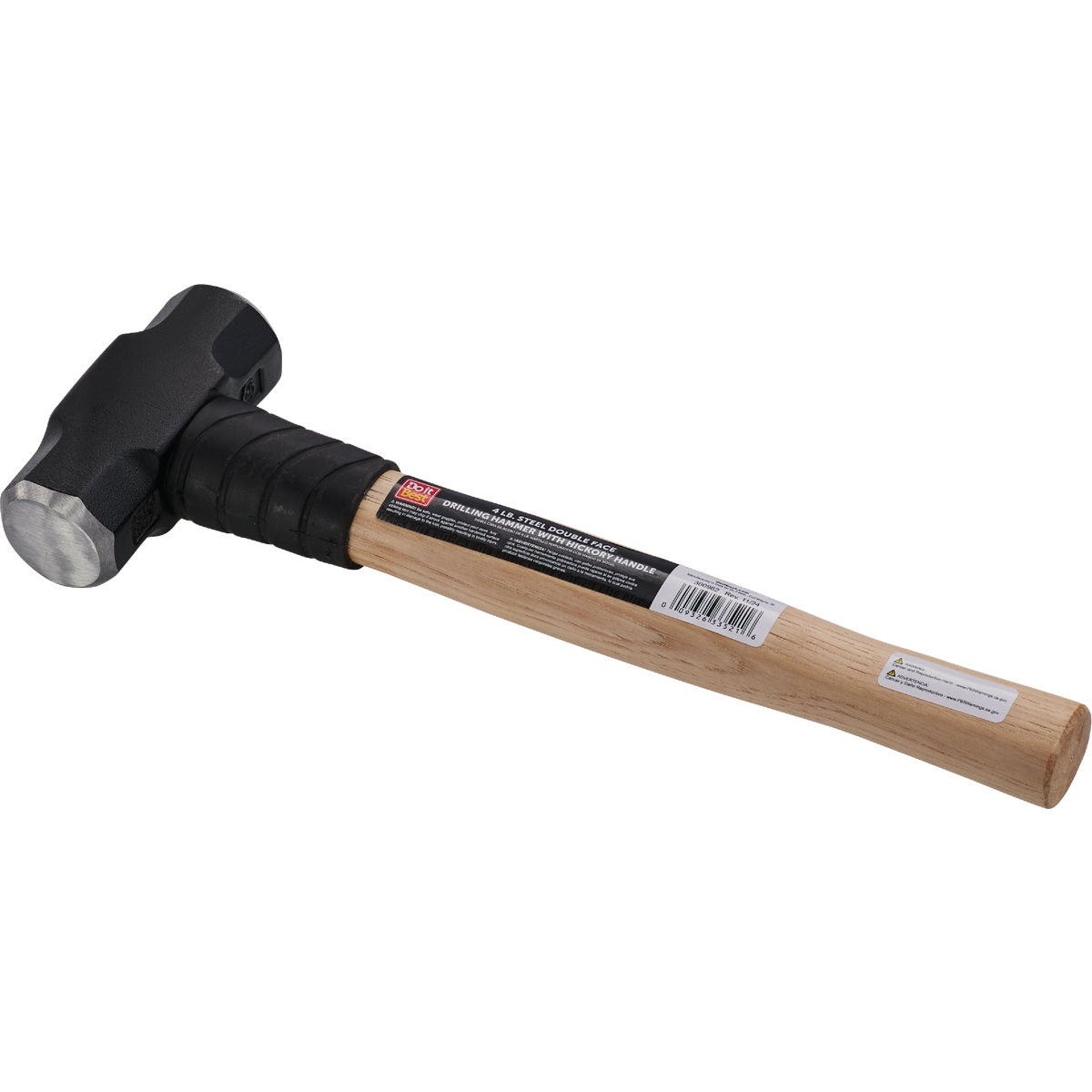 Do it Best 4 Lb. Steel Double Face Drilling Hammer with Hickory Handle - photo 3