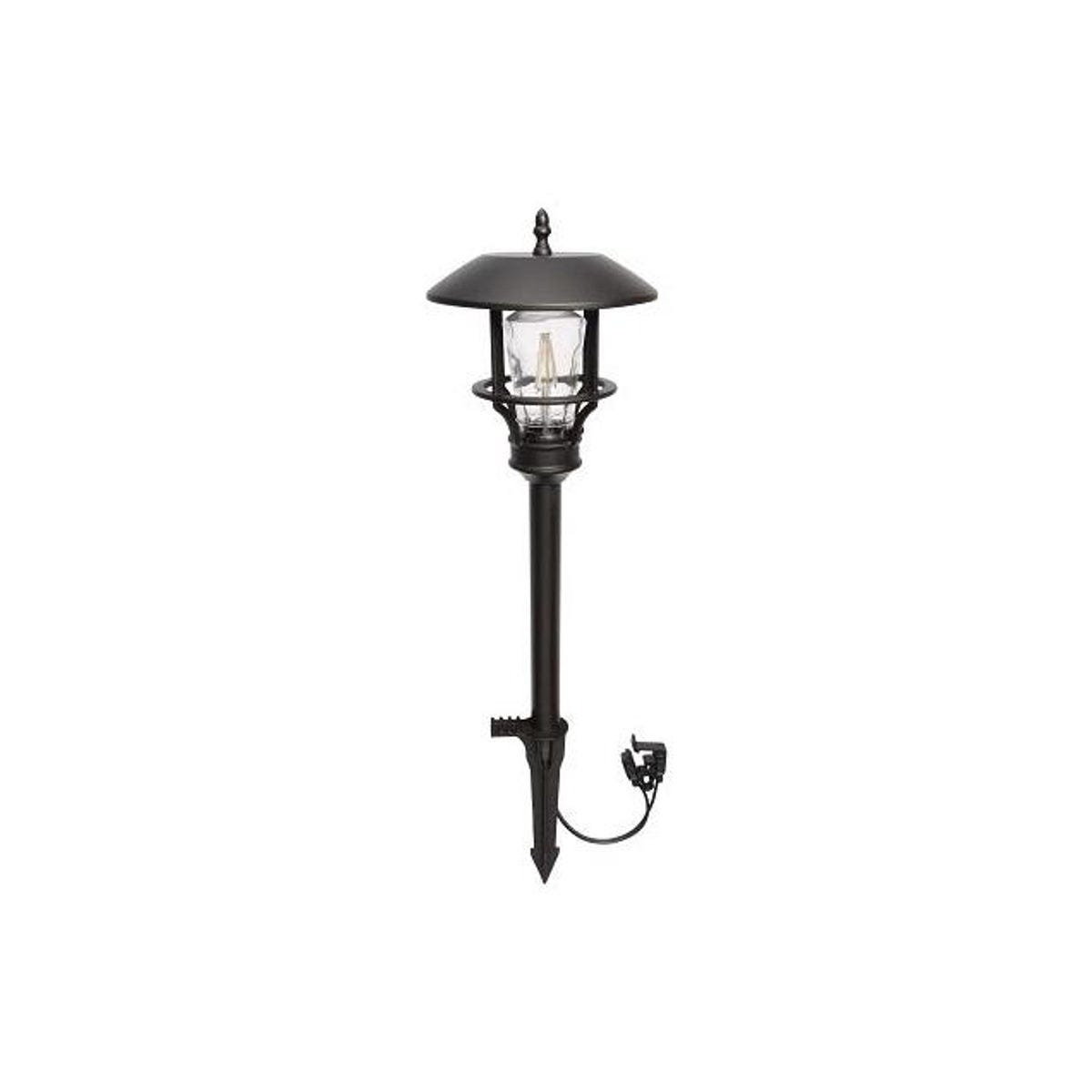 Fusion Black Metal 50 Lumens Wired LowVage Stake Light Fusion Black Metal 50 Lumens Wired LowVage Stake Light