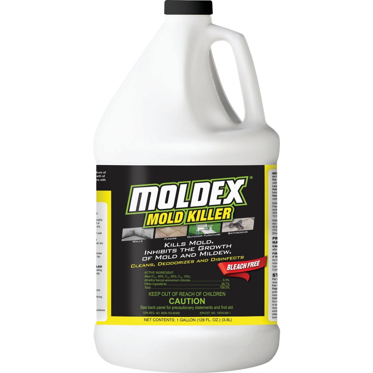 Moldex 1 Gal. Disinfectant Mold Killer Moldex 1 Gal. Disinfectant Mold Killer