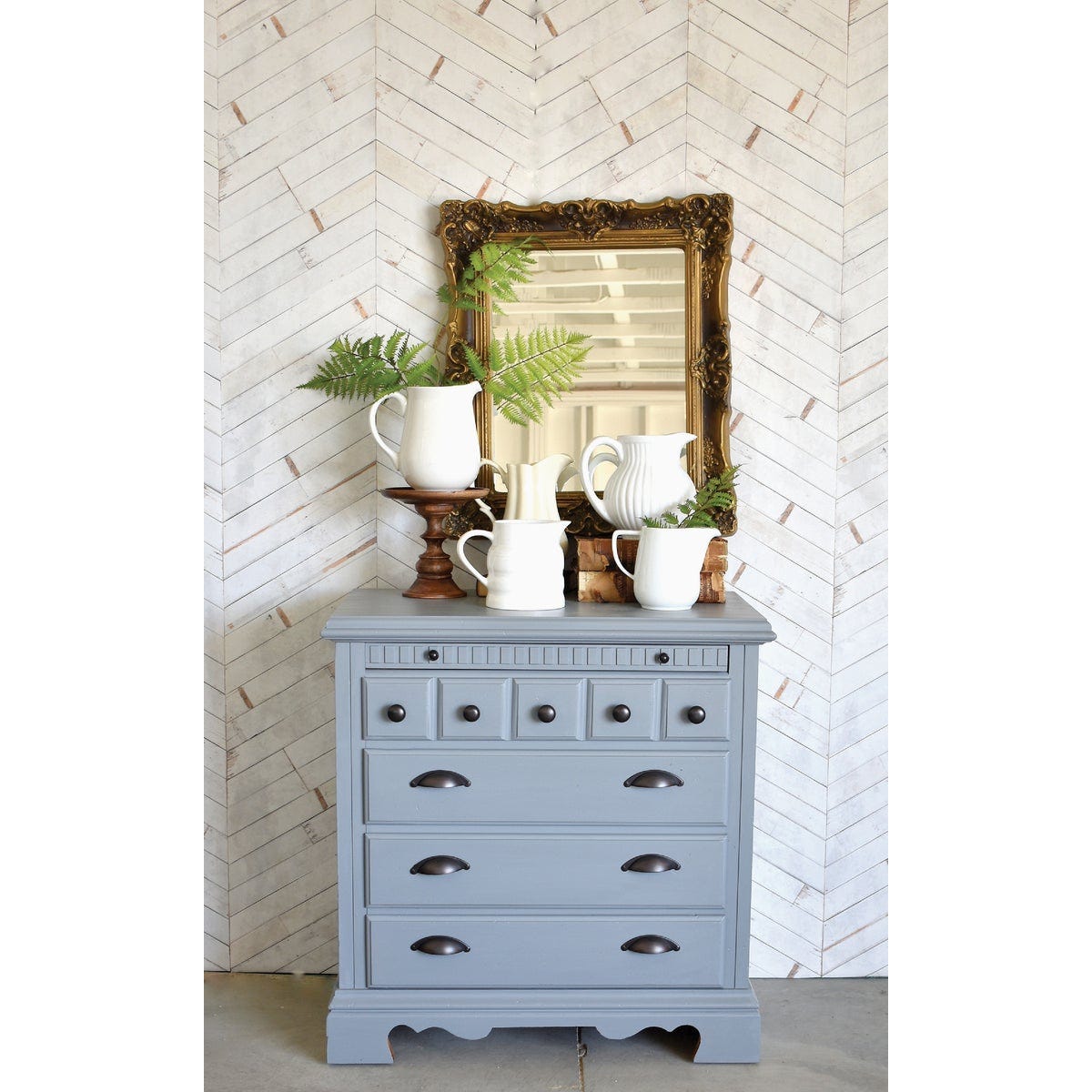 Rust-Oleum Qt. Kensington Gray Milk Paint - photo 2 Rust-Oleum Qt. Kensington Gray Milk Paint - photo 2