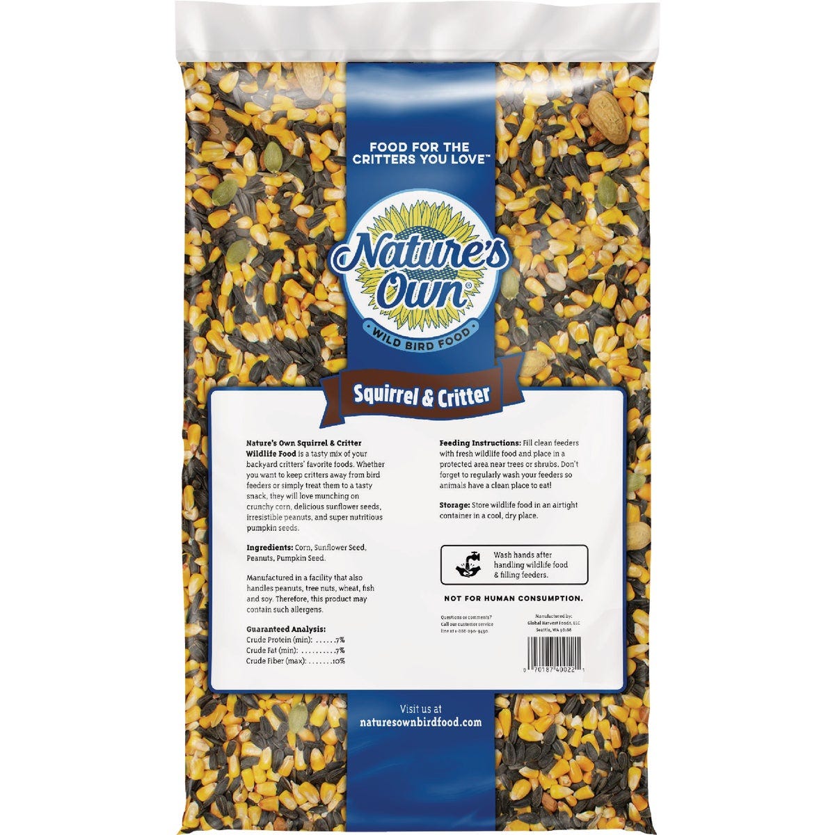 Nature's Own 10 Lb. Squirrel & Critter Food - photo 2