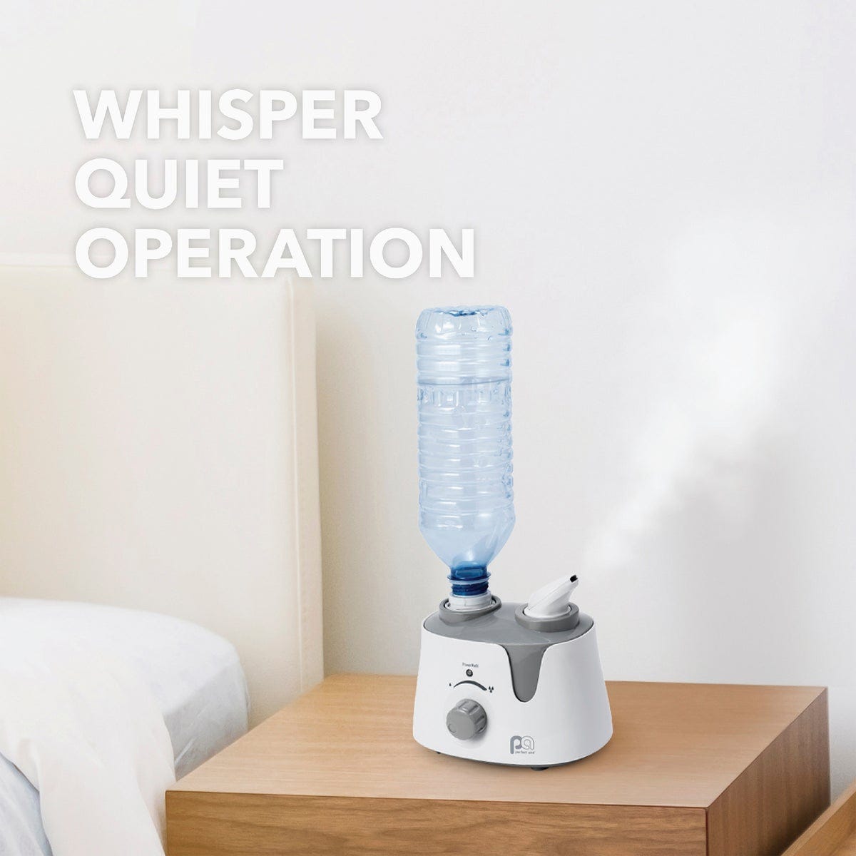 Mini Size Humidifier Perfect Aire 53.5 Sq. Ft. Small Size Room Travel Humidifier | True ...
