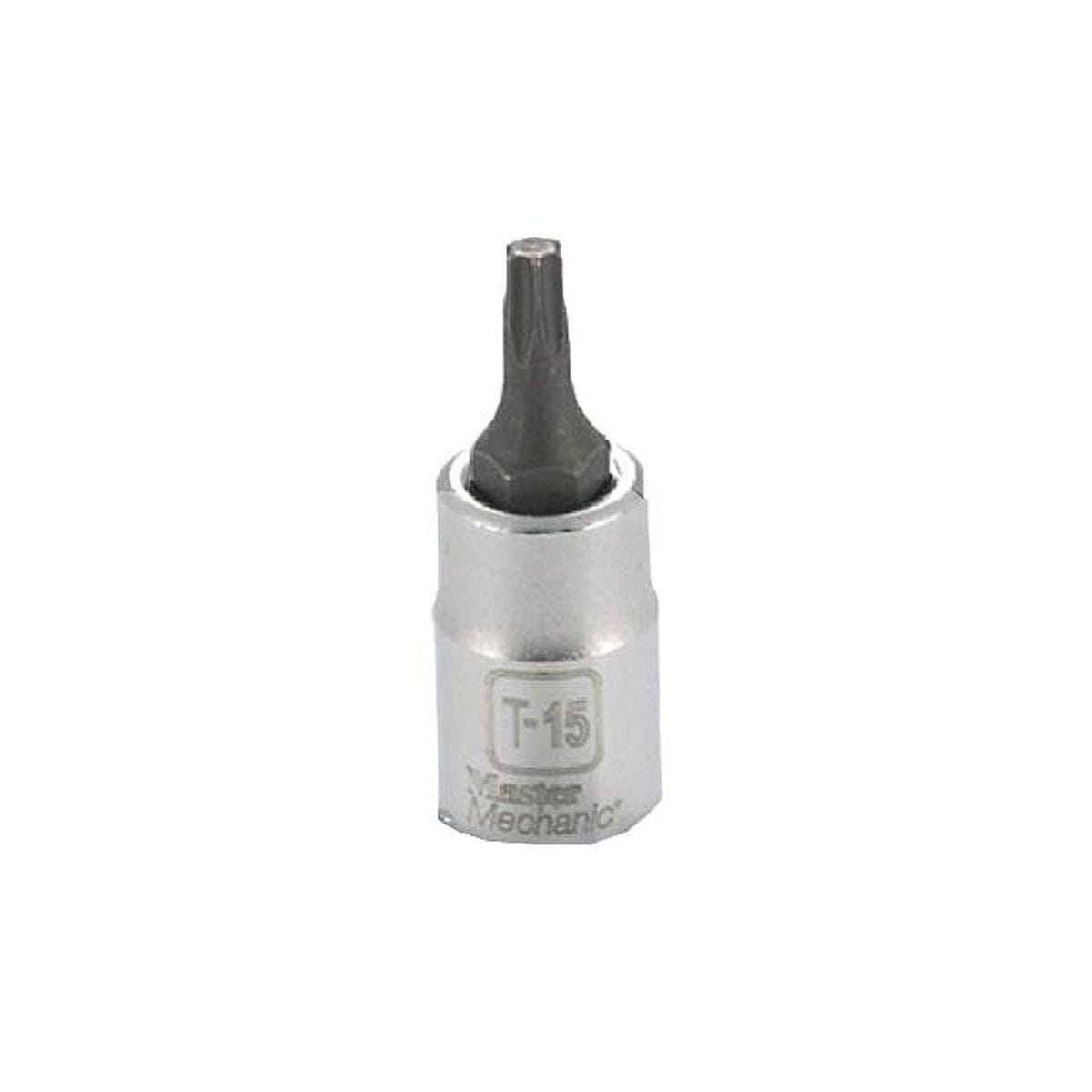 Master Mechanic 1/4 In. Drive T15 Torx Bit Socket Master Mechanic 1/4 In. Drive T15 Torx Bit Socket