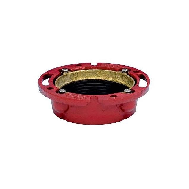 Oatey 4 In. x 2 In. Cast Iron Instant Set Closet Flange