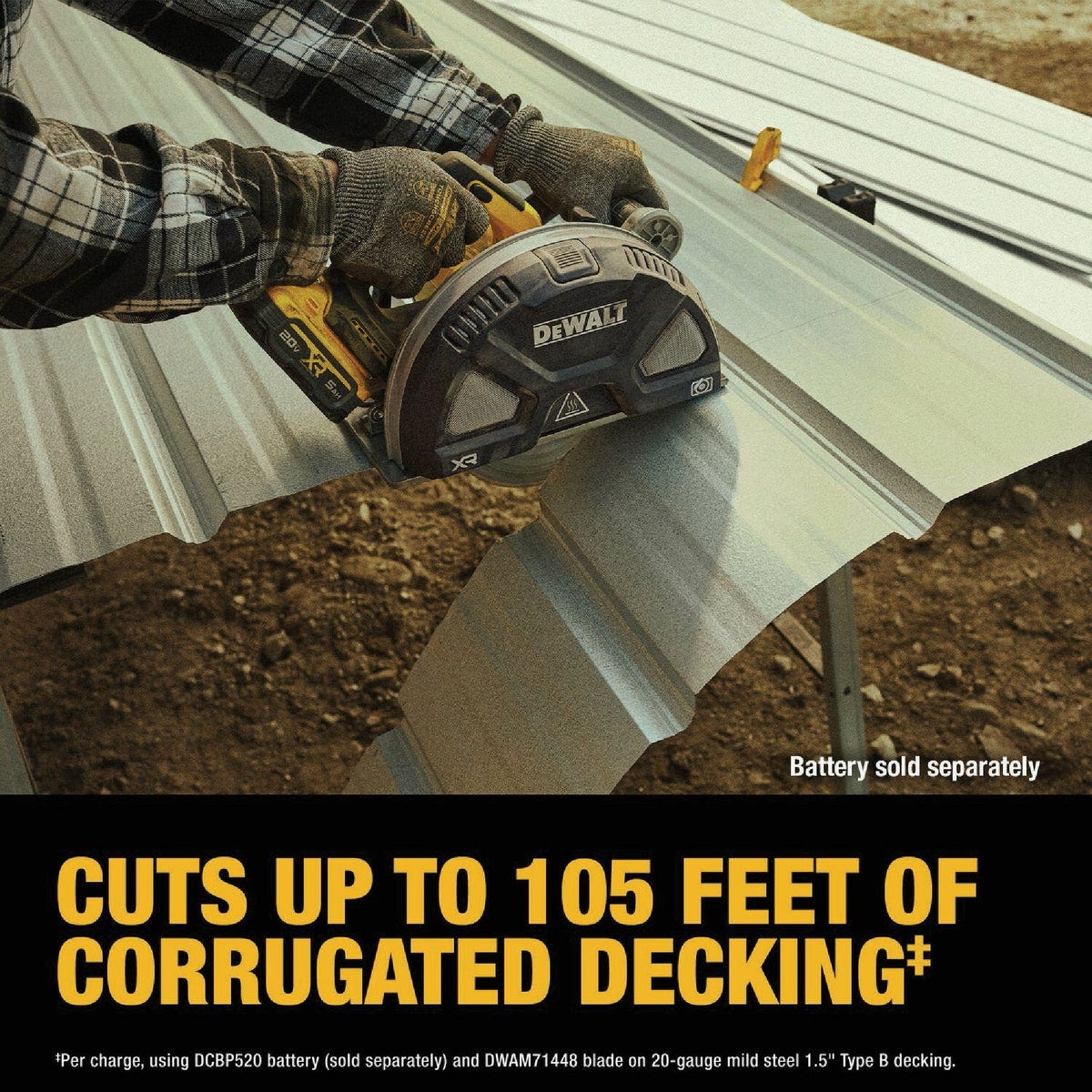 DEWALT 20V MAX XR 7-1/4 In. Brushless Cordless Circular Saw (Tool Only) - photo 4 DEWALT 20V MAX XR 7-1/4 In. Brushless Cordless Circular Saw (Tool Only) - photo 4
