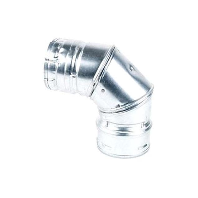 DuraVent 3 In. 90-Degree Pellet Stove Vent Elbow