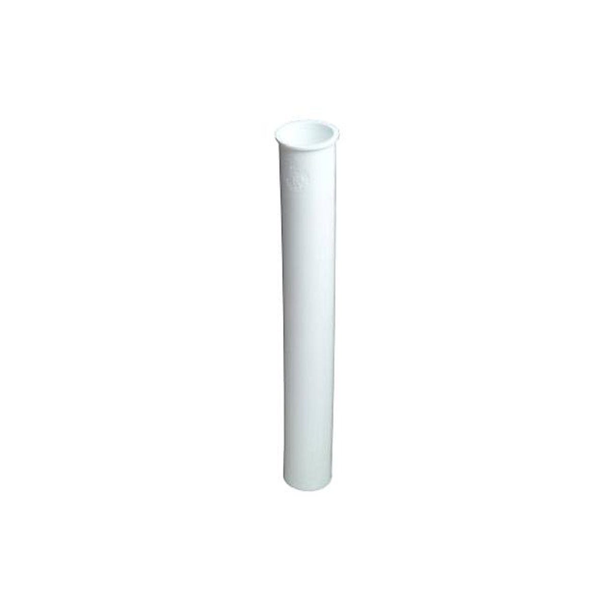 Master Plumber 1.5 In. O.D. x 12 In. White Plastic Flanged Kitchen Drain Tailpiece Master Plumber 1.5 In. O.D. x 12 In. White Plastic Flanged Kitchen Drain Tailpiece