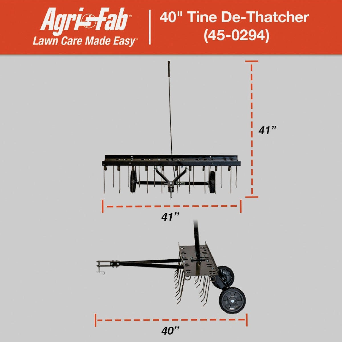 Agri-Fab 40 In. Tow-Behind Lawn De-Thatcher - photo 7 Agri-Fab 40 In. Tow-Behind Lawn De-Thatcher - photo 7