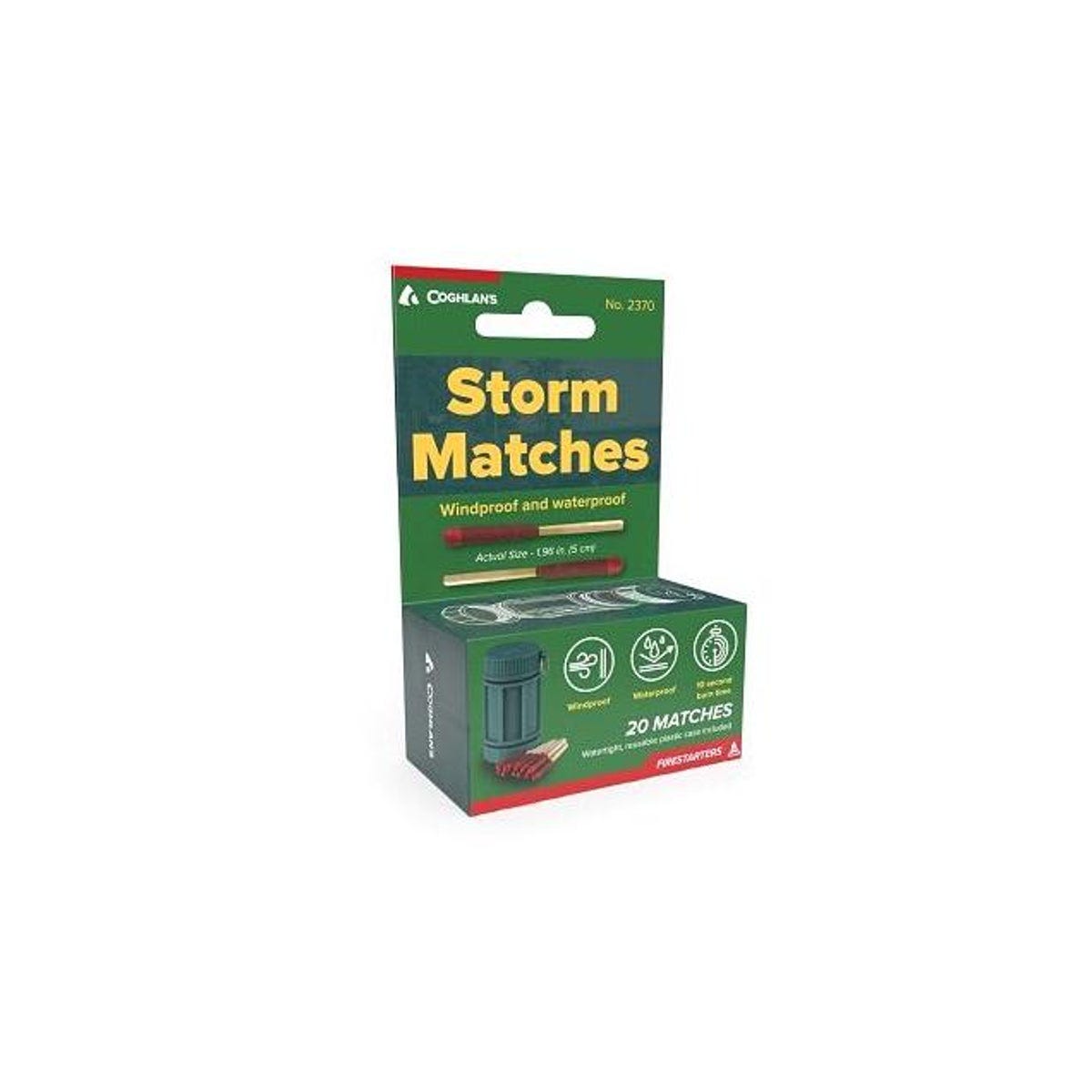 Coghlan's Windproof & Waterproof Storm Matches (20-Ct.)