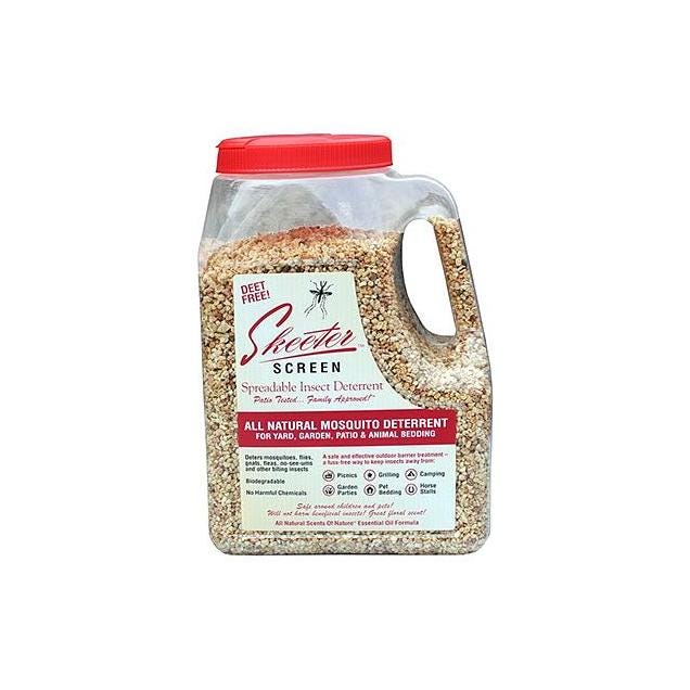 Skeeter Screen 4 Lb. Granules All Natural Mosquito Deterrent-