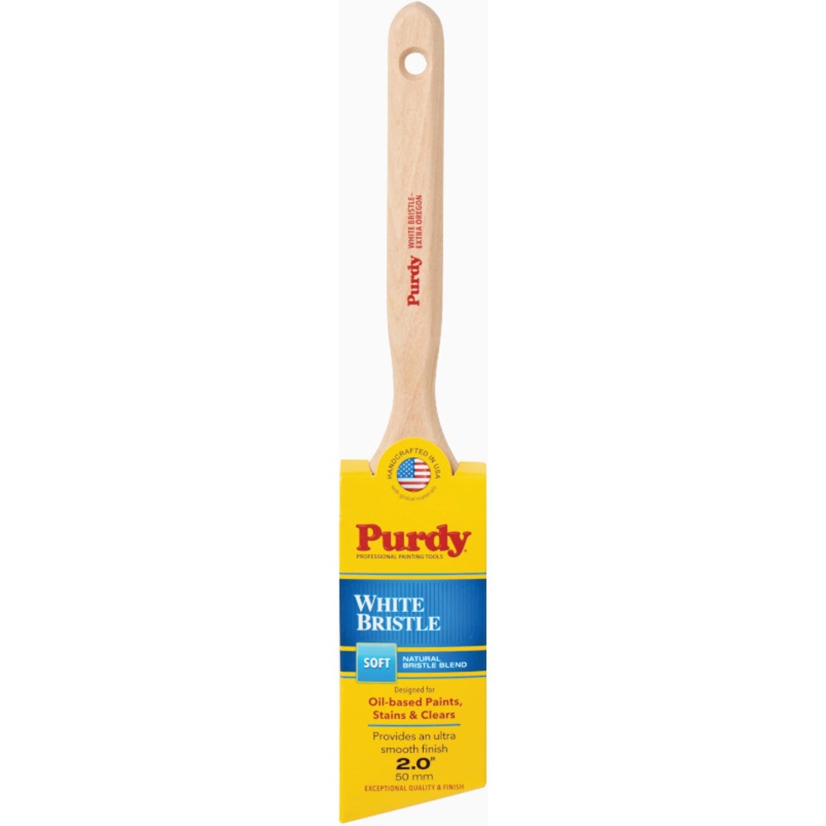 Purdy White Bristle Extra Oregon Paint Brush, 2 in. Purdy White Bristle Extra Oregon Paint Brush, 2 in.