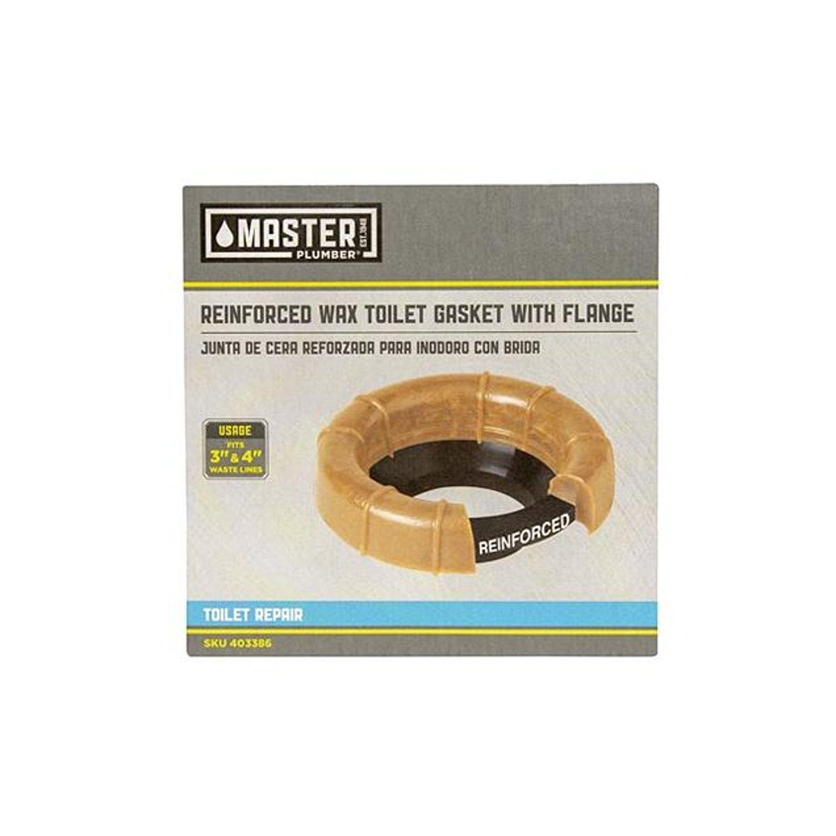 Master Plumber No. 3 No-Seep Wax Toilet Gasket Master Plumber No. 3 No-Seep Wax Toilet Gasket