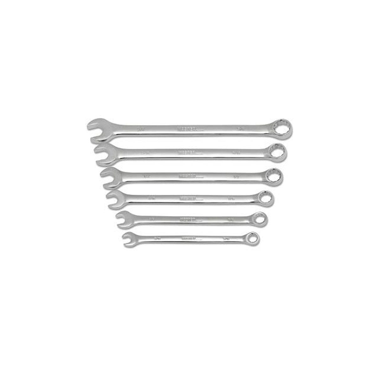 Master Mechanic SAE Combination Wrench Set (6-Piece)