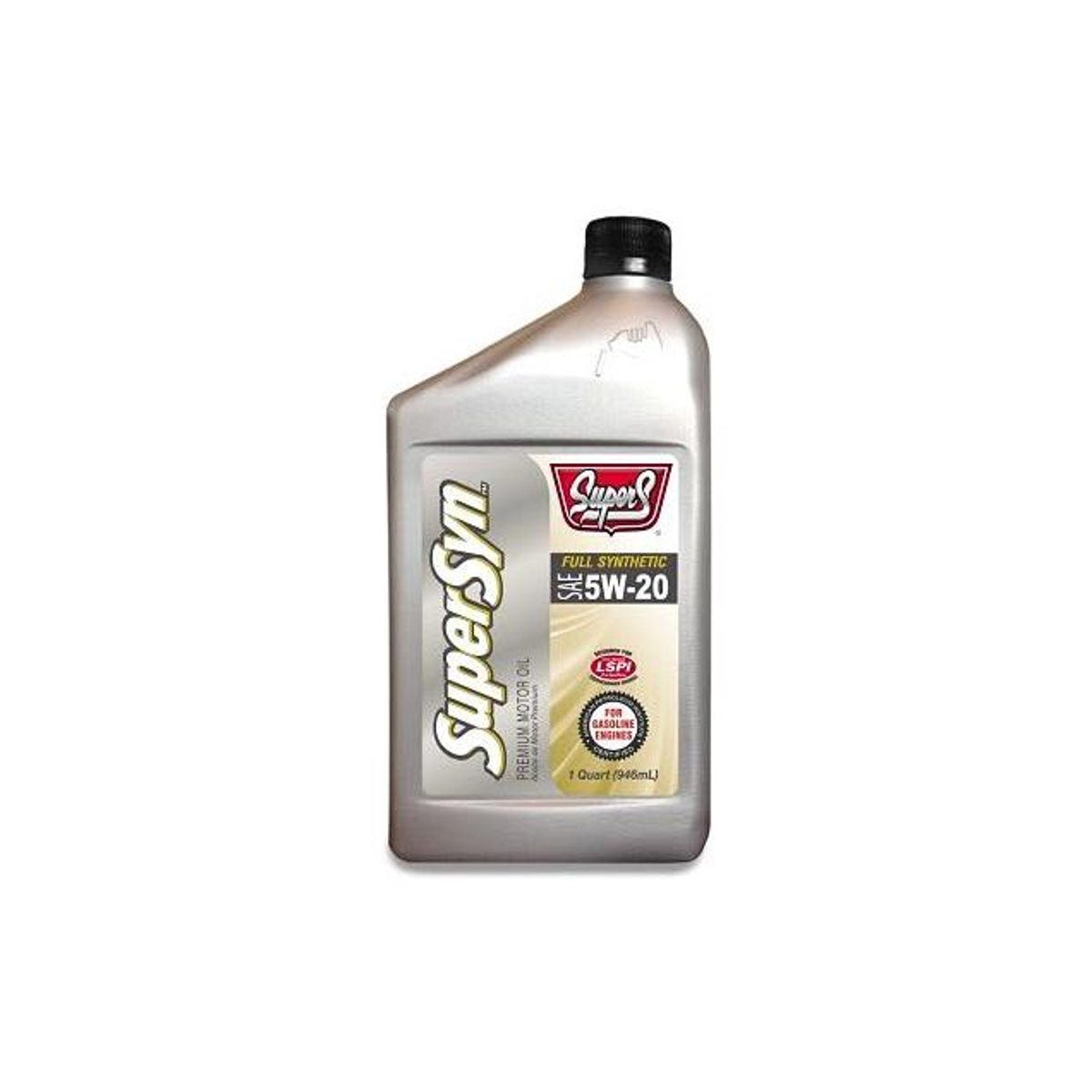 Super S SuperSyn 1-Qt. 5W-20 Full Synthetic Motor Oil Super S SuperSyn 1-Qt. 5W-20 Full Synthetic Motor Oil