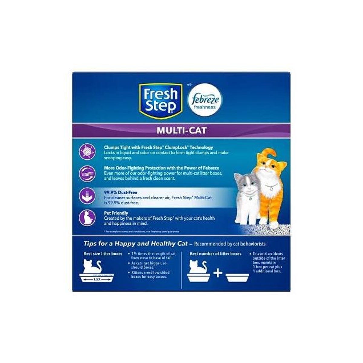 Fresh Step 14 Lb. Multi-Cat Scented Scoopable Cat Litter - photo 4 Fresh Step 14 Lb. Multi-Cat Scented Scoopable Cat Litter - photo 4
