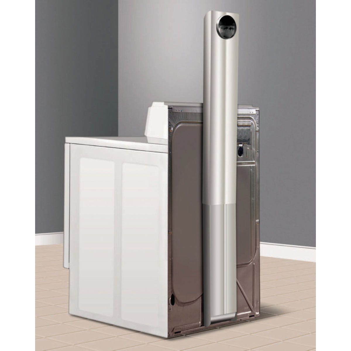 Dundas Jafine Space Saver 90 Deg Inlet/90 Deg Outlet 28 In. To 45 In. Adjustable Dryer Vent Periscope - photo 5 Dundas Jafine Space Saver 90 Deg Inlet/90 Deg Outlet 28 In. To 45 In. Adjustable Dryer Vent Periscope - photo 5