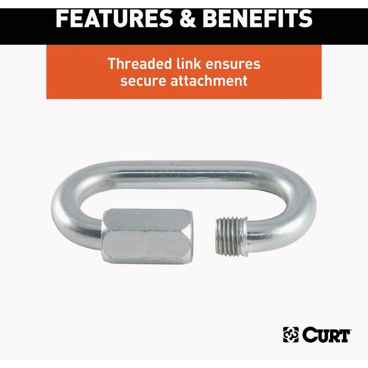CURT 5/16 In. Quick Link (2-Pack) - photo 4 CURT 5/16 In. Quick Link (2-Pack) - photo 4