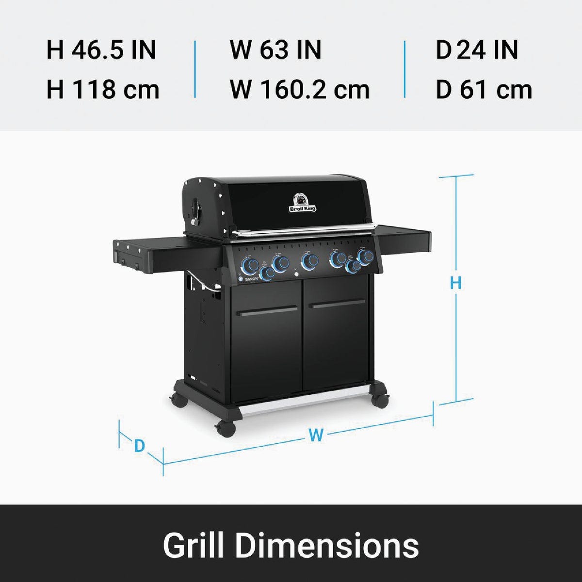 Broil King Baron 590 PRO Shadow LP Grill - photo 5 Broil King Baron 590 PRO Shadow LP Grill - photo 5
